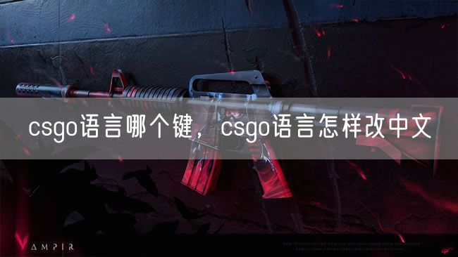 csgo语言哪个键，csgo语言怎样改中文 
