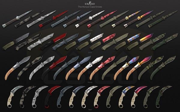 CSGO地平线武器箱公布 17件新皮肤+4种新刀